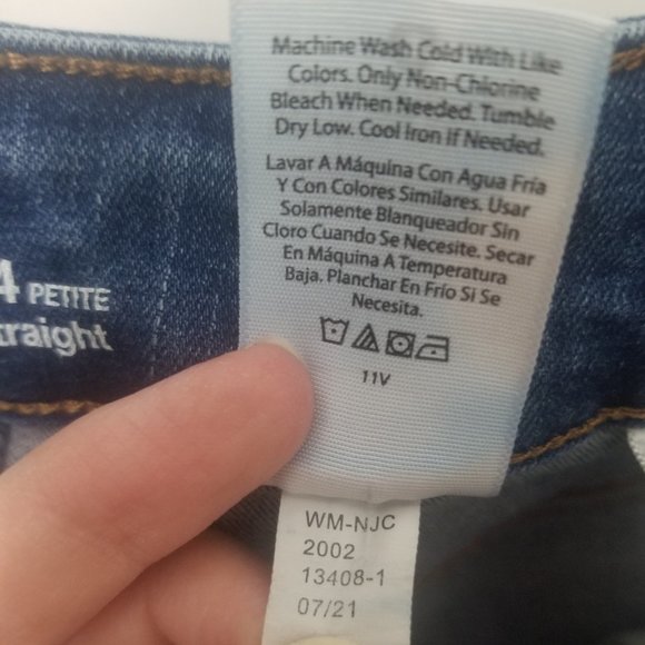 blue Time and Tru sz 14P straight jeans - Picture 7 of 9